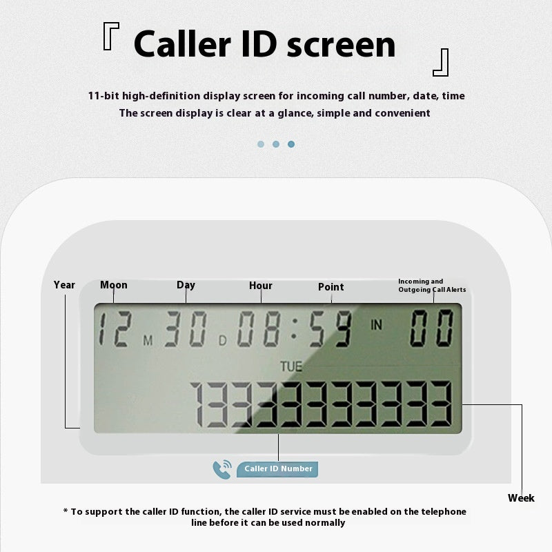 Bureau d'affaires sans fil numérique Accueil DECT Téléphone
