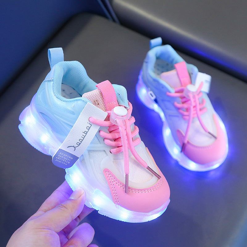 Chaussure Glowing rechargeable Chaussures pour enfants colorées