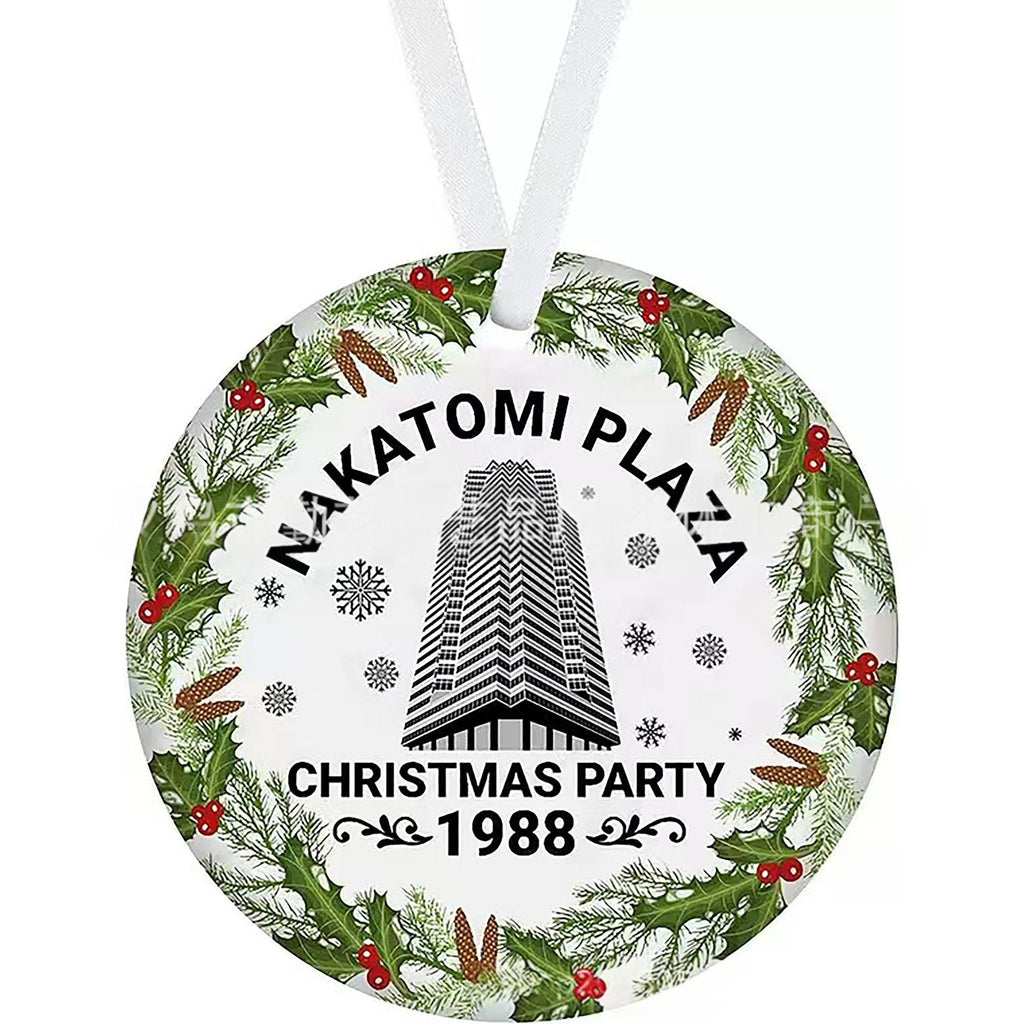 Arrivée Amazon Round Pendentif de Noël en céramique