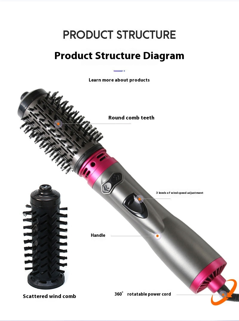 Peigne électrique rotative pour cheveux Température constante