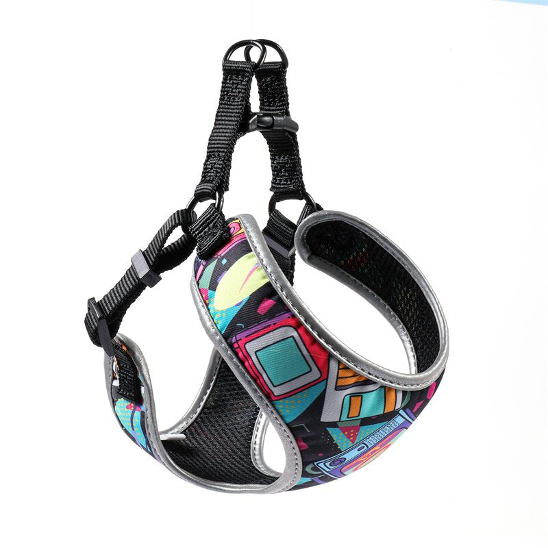 Pet Dog Walking Leash Vest Style Harness