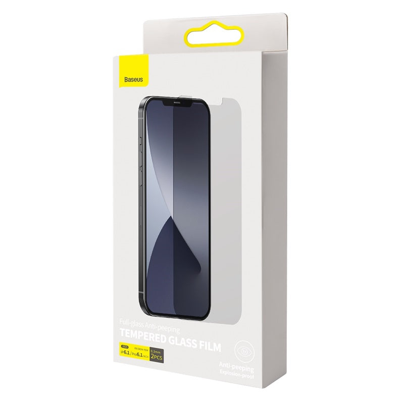 0.3mm Full Glass Privacy Film trempé pour IP 5.4 pouces deux pièces