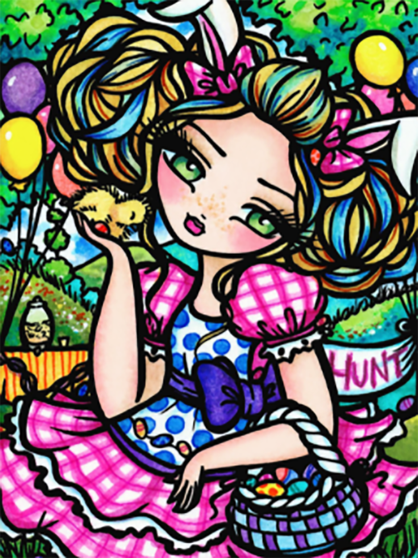 Diamant Broderie Cartoon Set de décoration de chambre Photo