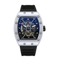 Automatique Quartz Hollow Luminous Waterproof Hommes en forme de barils