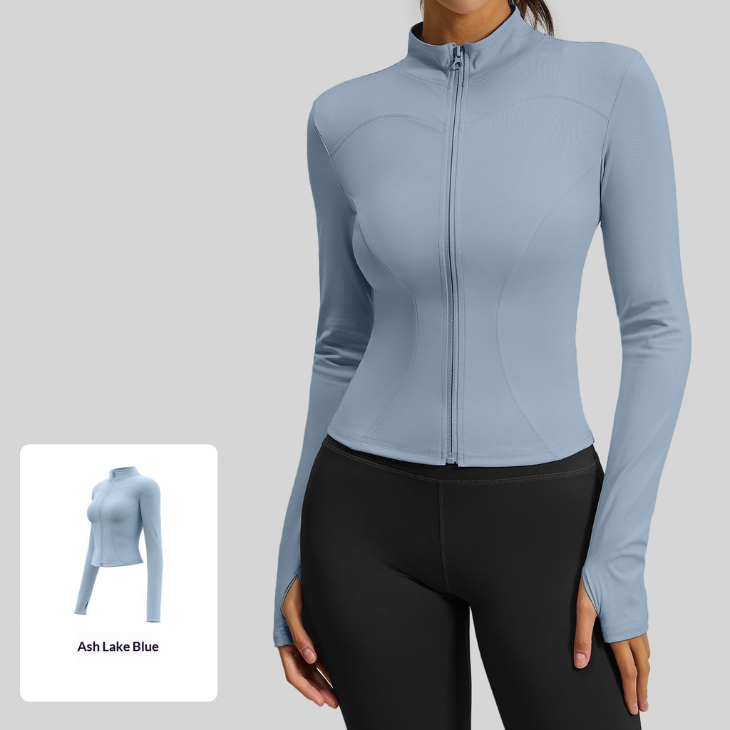 Top athlétique avec un Slimming Bare-feel pour courir et des entraînements