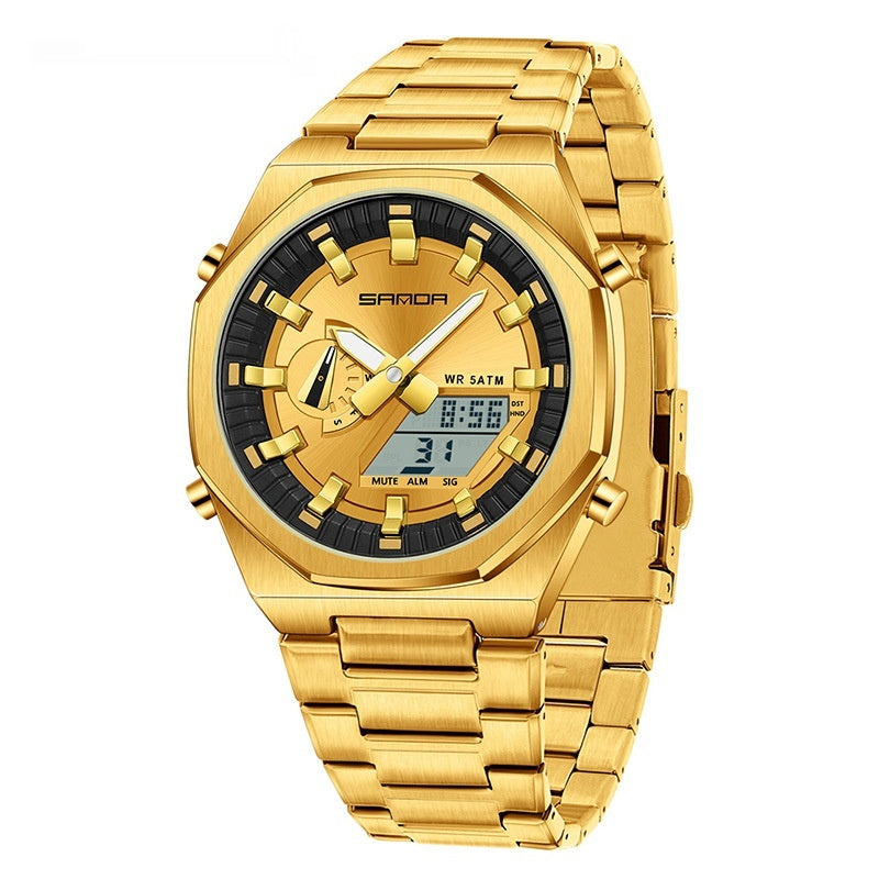 Double affichage Multi-fonctions Montre homme d'été