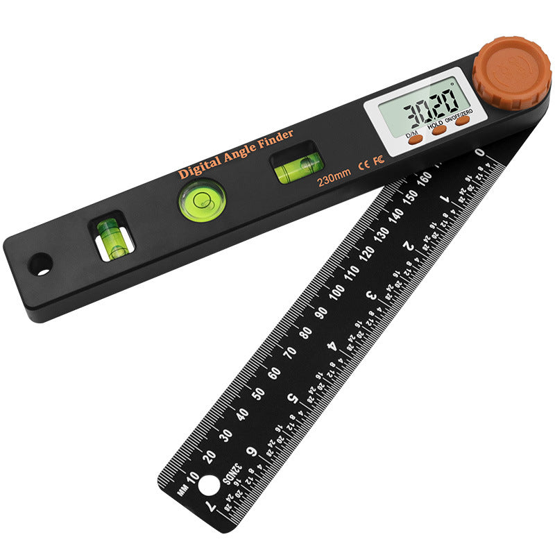 Règles d'angle de travail du bois 4-en-1 Orange