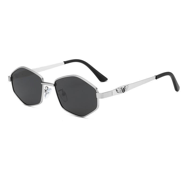 Hommes Lunettes de soleil en métal Polarisants Verres Été Rasoirs extérieurs pour hommes