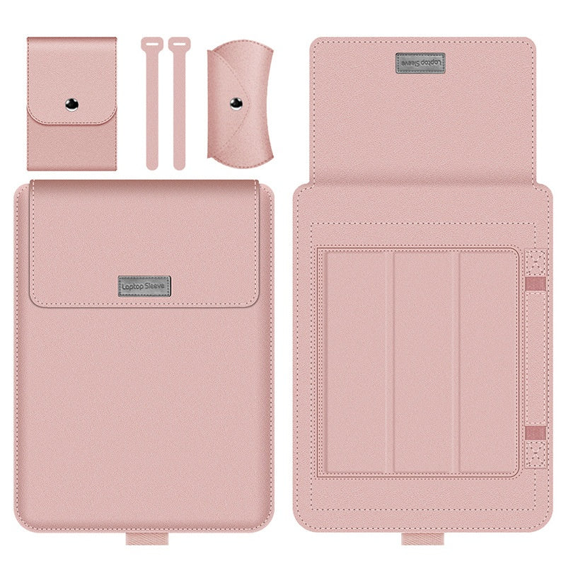 Housse de protection sac en cuir pour ordinateur portable