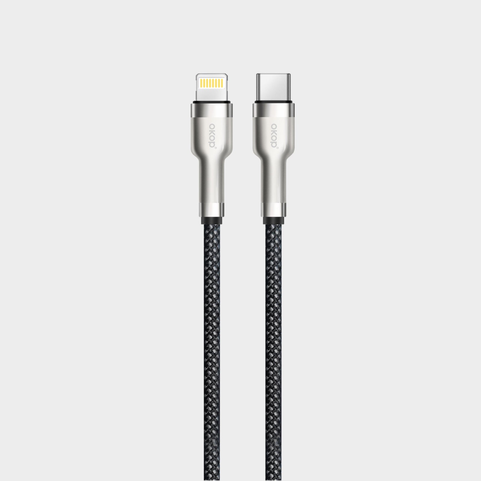 KP-318 Câble de données à charge rapide de 65W tressé Protection contre les surcharges durables Type-C Compatibl