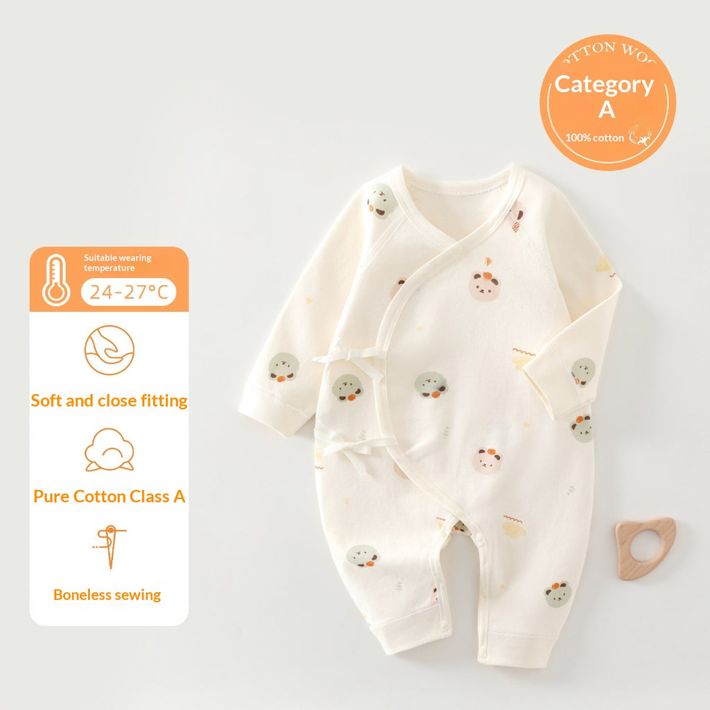 Vêtements pour bébés de style papillon à quatre saisons nouveau-nés