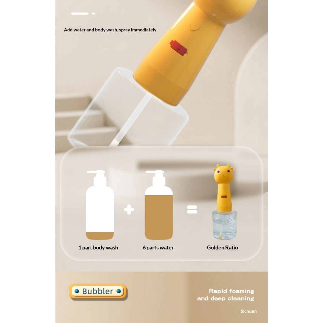 Distributeur électrique de mousse pour animaux de compagnie