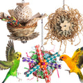 Accessoires de jouets pour oiseaux de perroquet