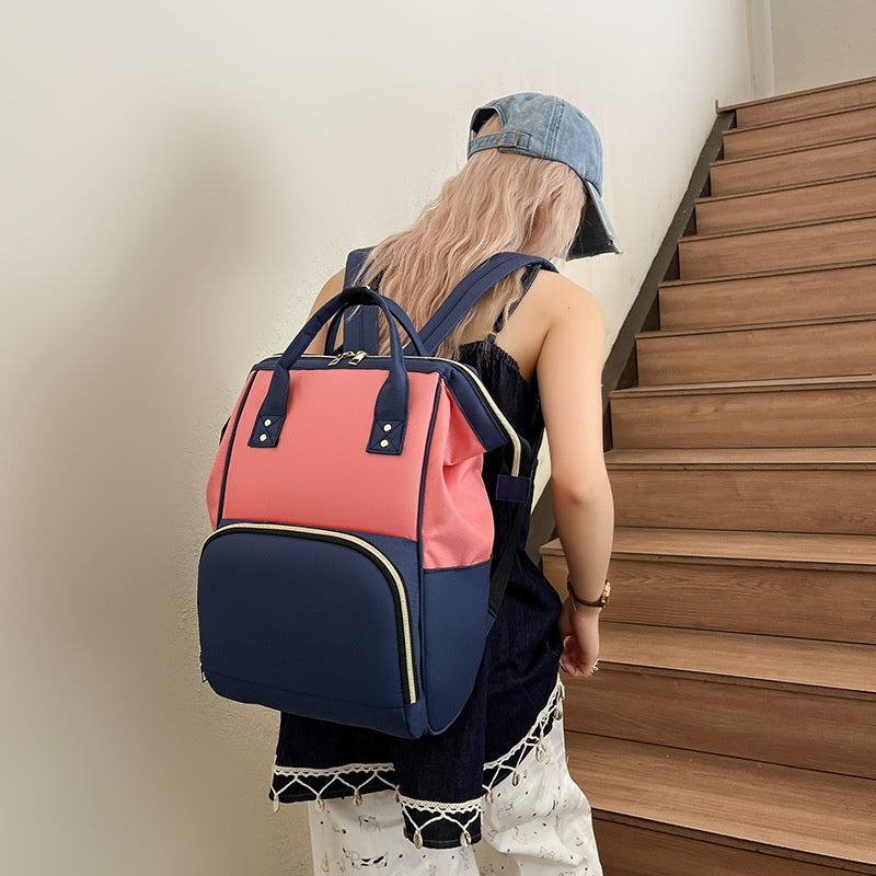Sac à dos en tissu Oxford hydrofuge avec un design polyvalent élégant