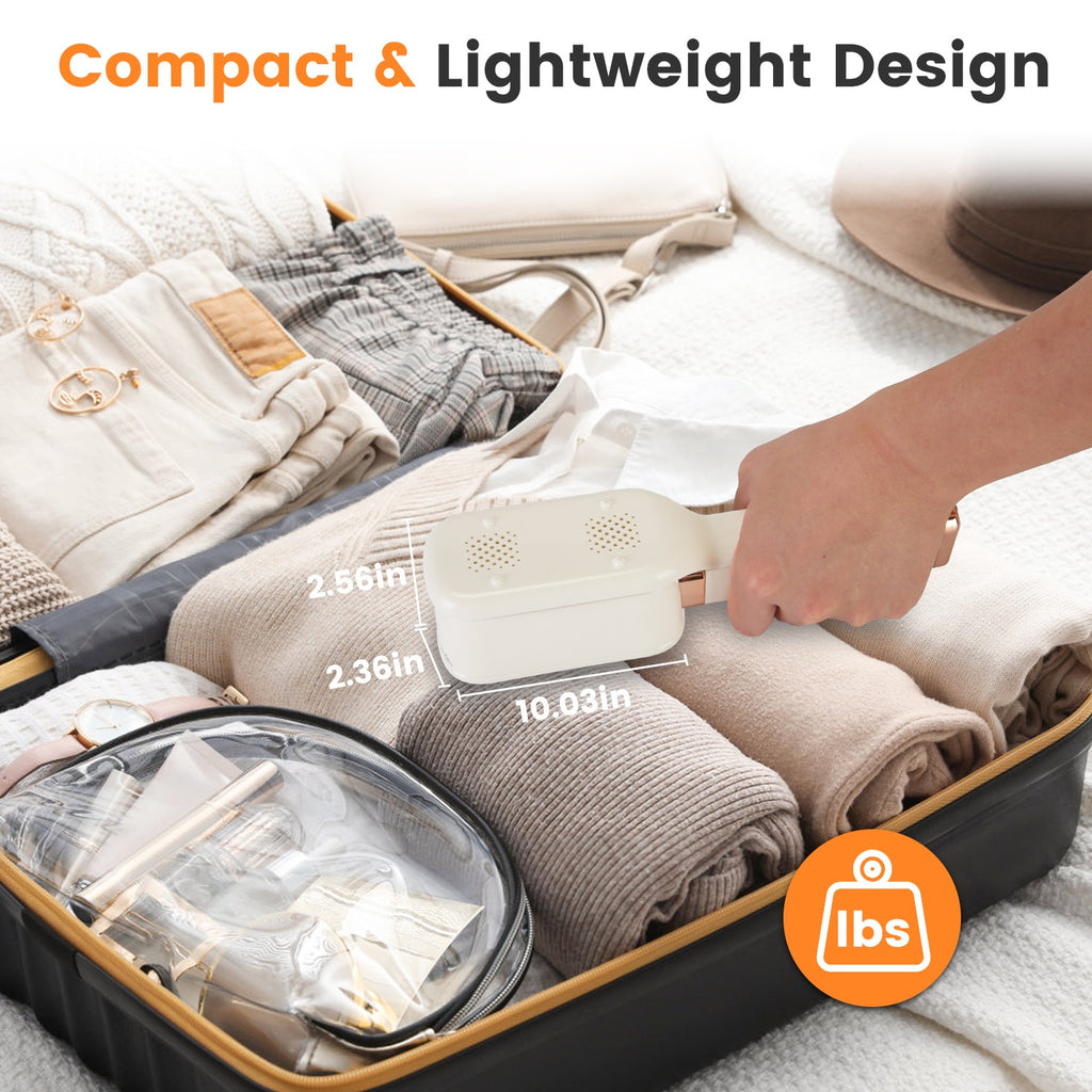 1Set Steam Iron Press 3 In 1 Voyage Steamer pour vêtements avec tête de 180 degrés portable