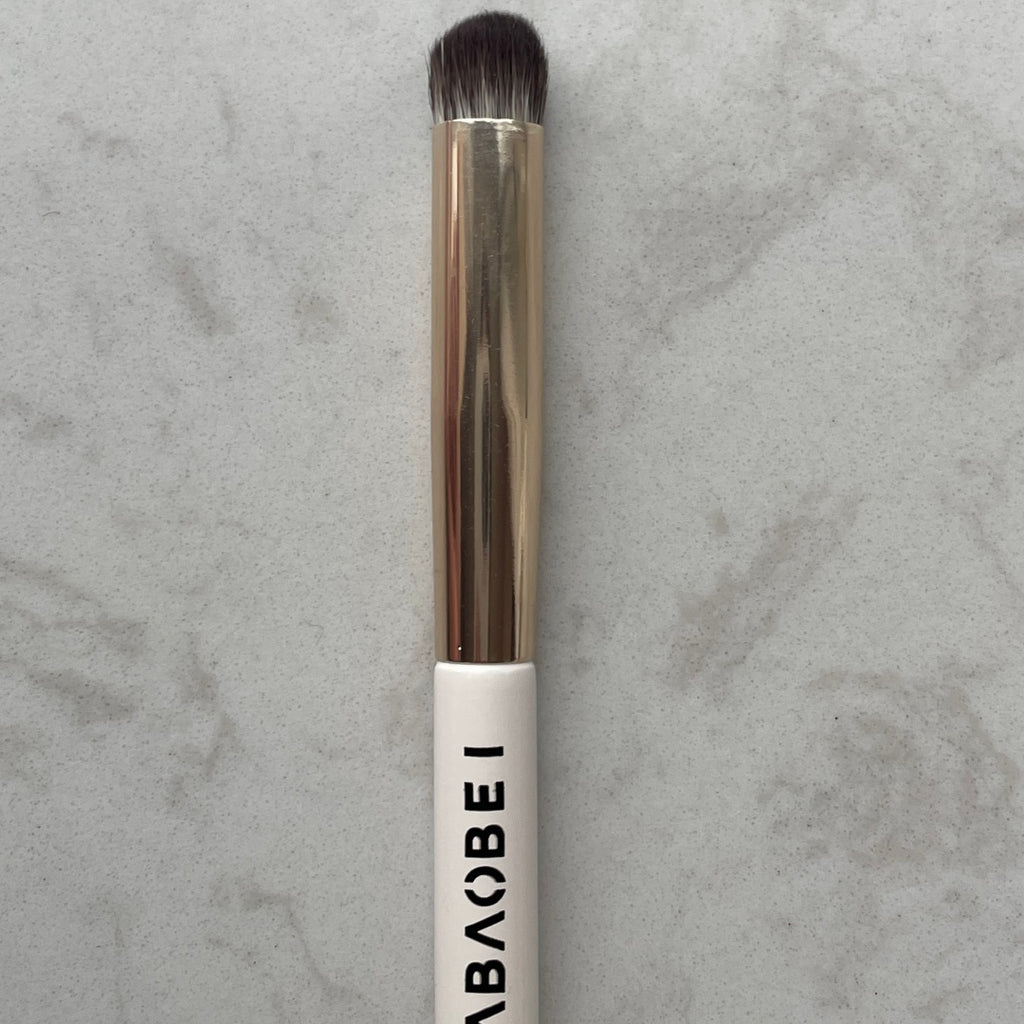 Brosse de mélange de paupières à double extrémité