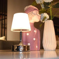 Simple Decorative LED Night Charging Table Lamp