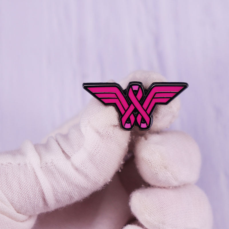Broche d'insigne en alliage de ruban de mode créative