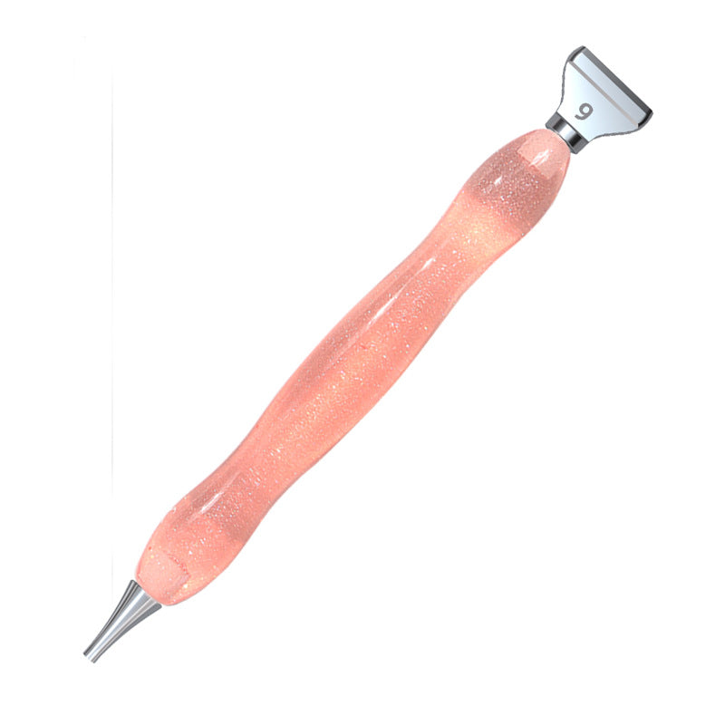 Ensemble d'outils de peinture diamant alliage tête de stylo bricolage