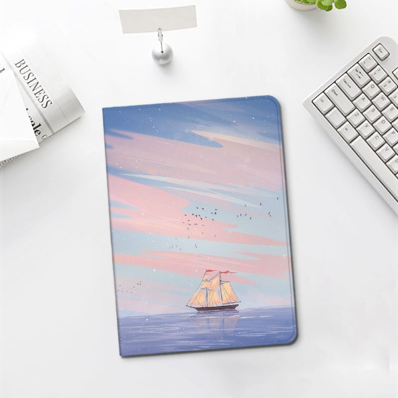 Silicone Dreamy Peinture Style Couverture voile