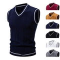 AutomneHiver Hommes Mode tendance Vest Chandails