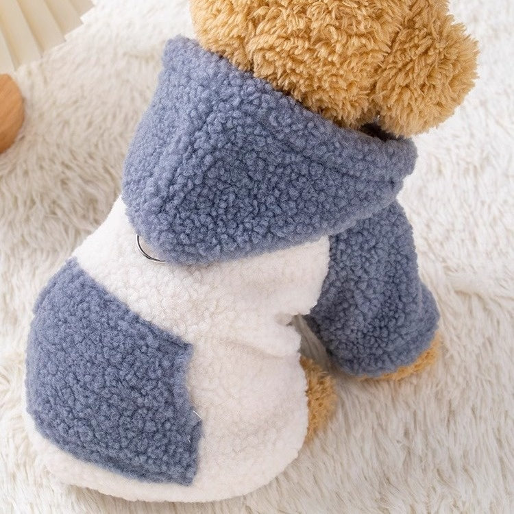 Manteau à capuche en coton, épais et chaud