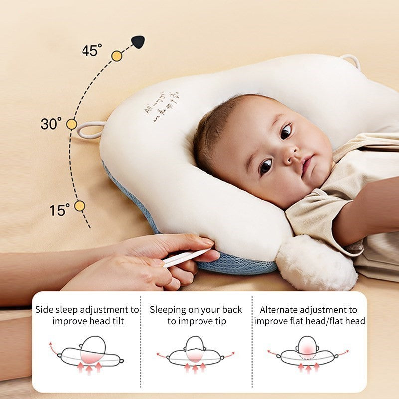 Tête de correction bébé façonnant l'oreiller