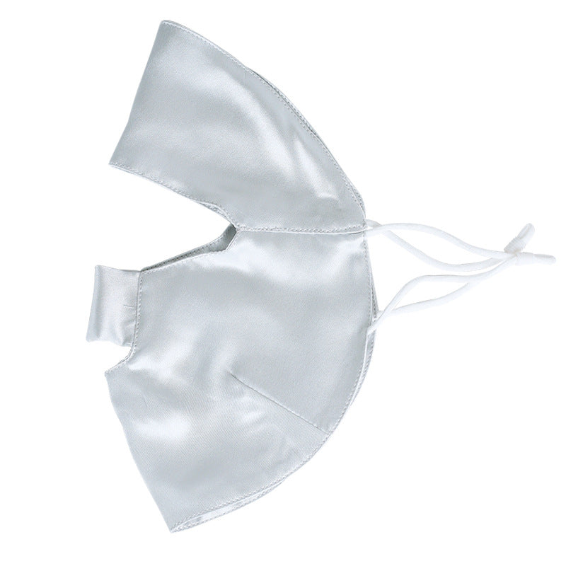 Masque visage respirant en soie Mulberry pour femme