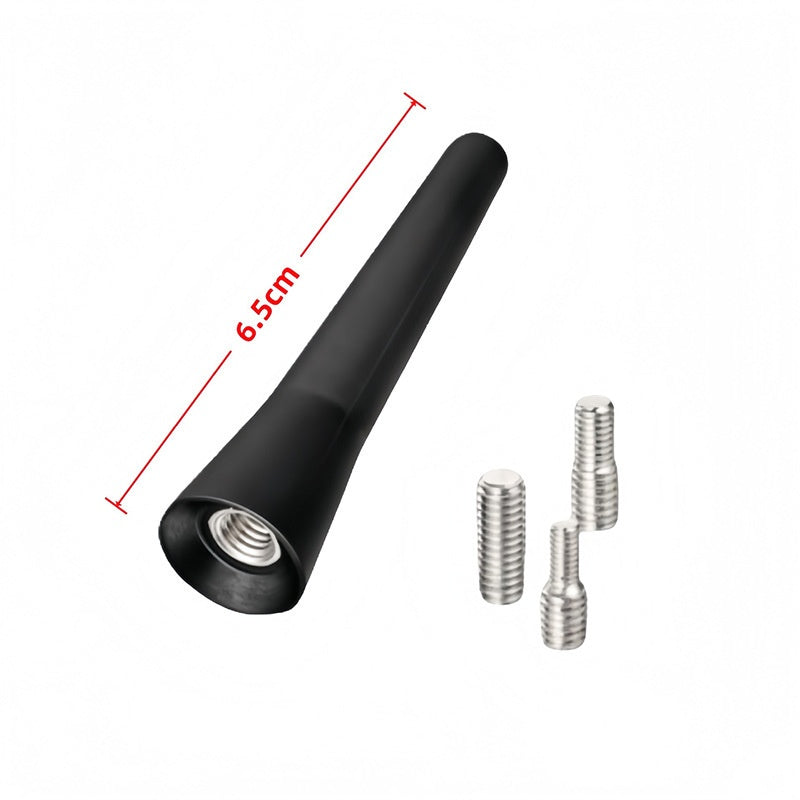 Caoutchouc Fit Universal Aluminium Voiture Mini Antenne Rod