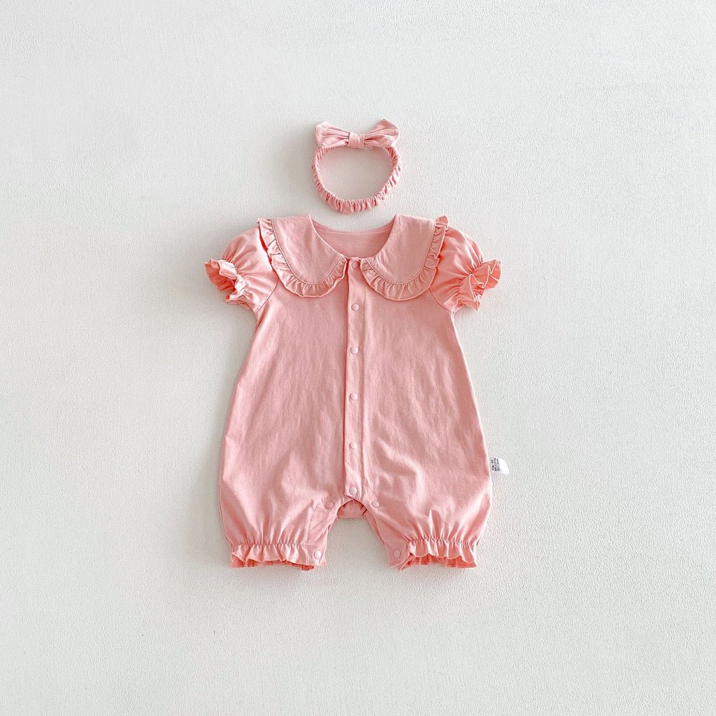 Robe à manches courtes pour bébés