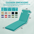 Coussin de salon extérieur de la chaise