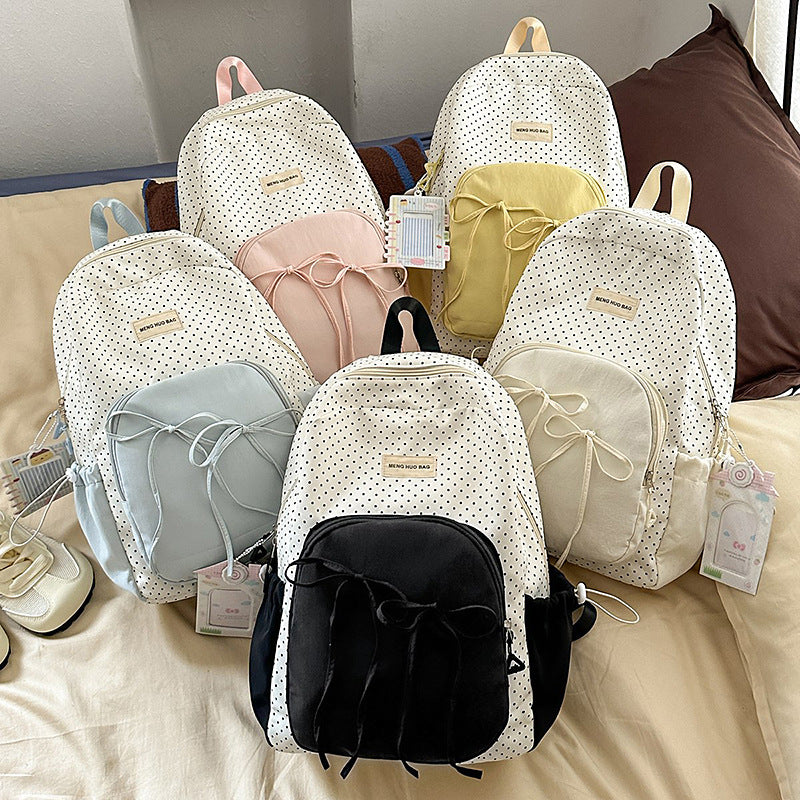Sac à dos à pointes Preppy de style coréen
