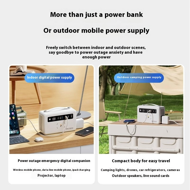 Outdoor 220V Portable Capacity Self-driving Emergency Tower Portable Power