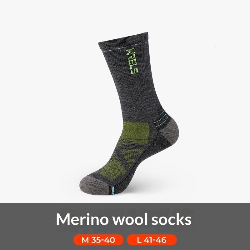 Chaussettes chaudes hautes et épaisses femmes Randonnée et chaussettes de sport