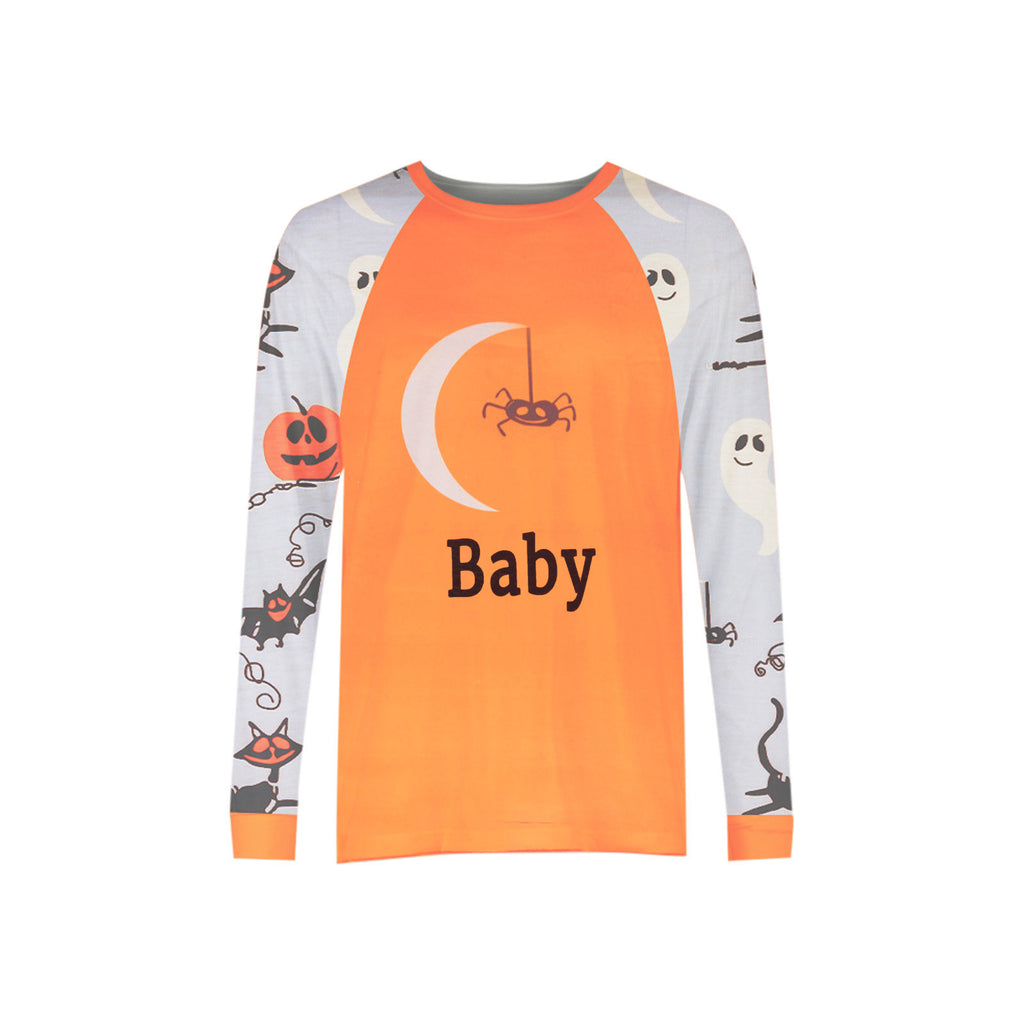 Personnalité de mode Halloween Imprimé Parent-enfant Outfit