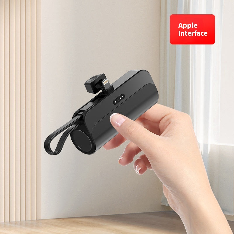 Pocket sans fil Mini Capsule Banque Compact Portable Source d'alimentation