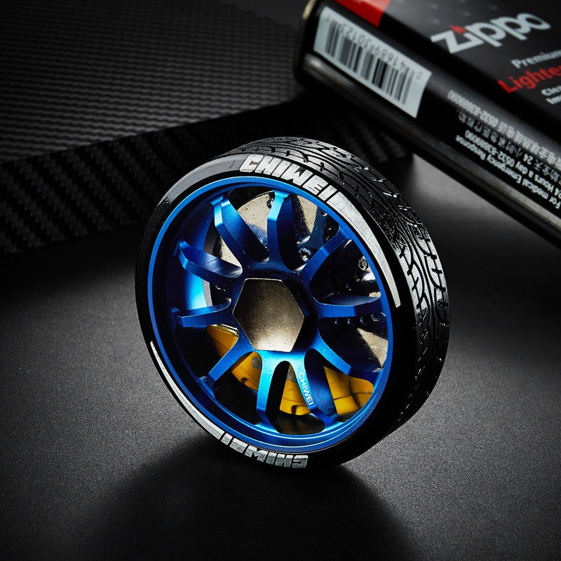 Aluminium Alliage Roue Hub Fingertip Gyro EDC Décompression Décompression Ornements