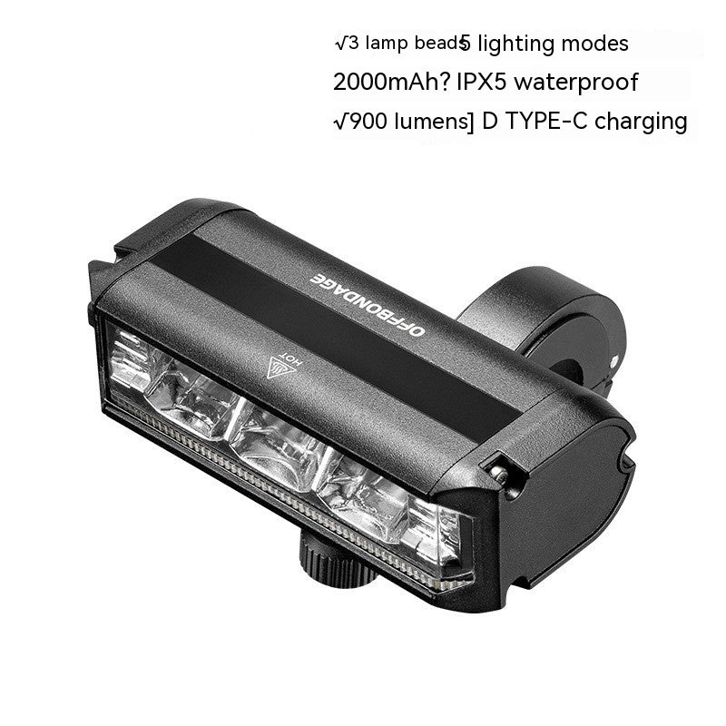 Vélo Night Riding Headlight USB Charging Strong Light