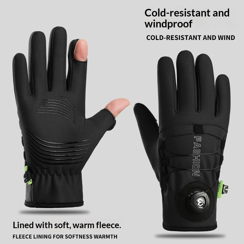 Gants de vélo thermique pour homme pour l'hiver