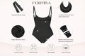 Open Bust Shapewear Tummy Control bodys for Women Seamless Compression High Waisted Bo