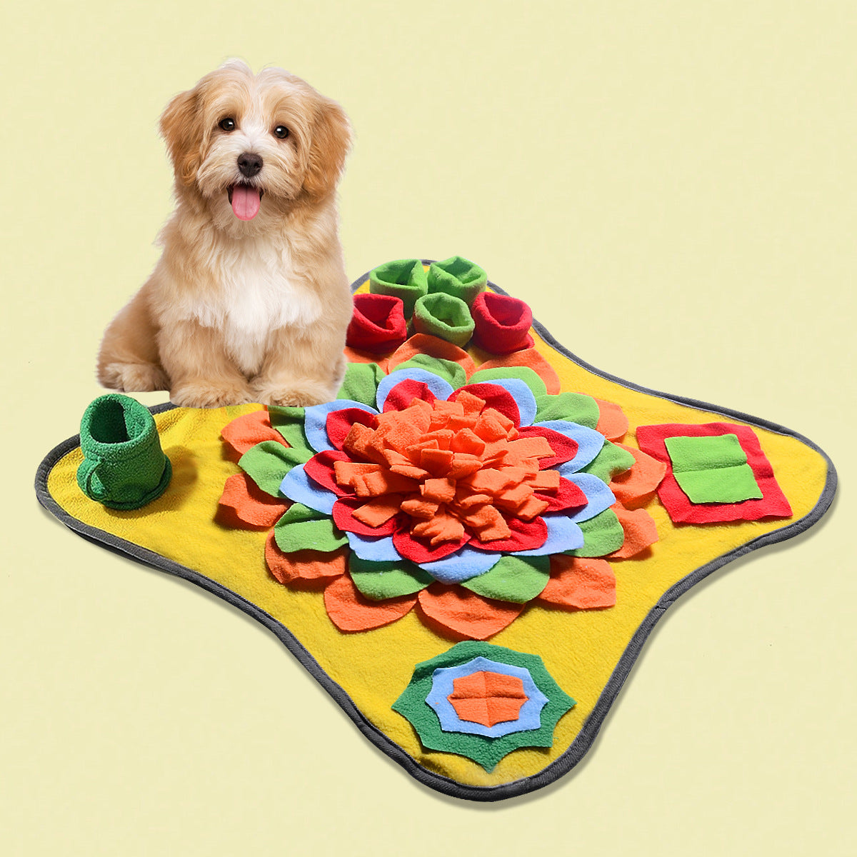 Pet Smell Mat Puzzle Chien Entraînement Cacher les aliments Couverture