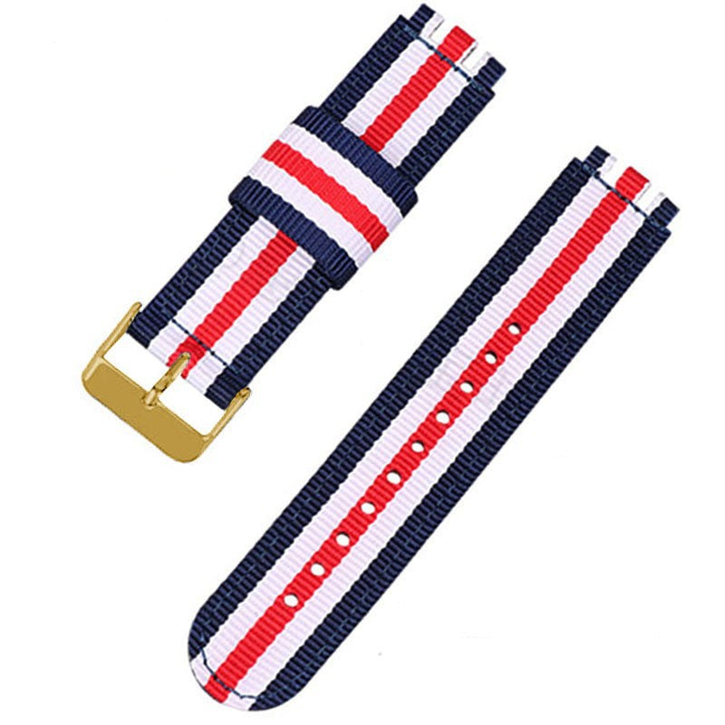 Convient pour les bracelets de toile de nylon de montre