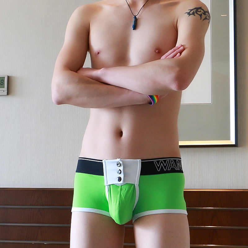 Slips de boxer en coton pour hommes