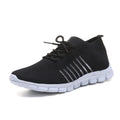 Femmes Respirant Sneaker High-cut Lace-up Platform Chaussures Casual