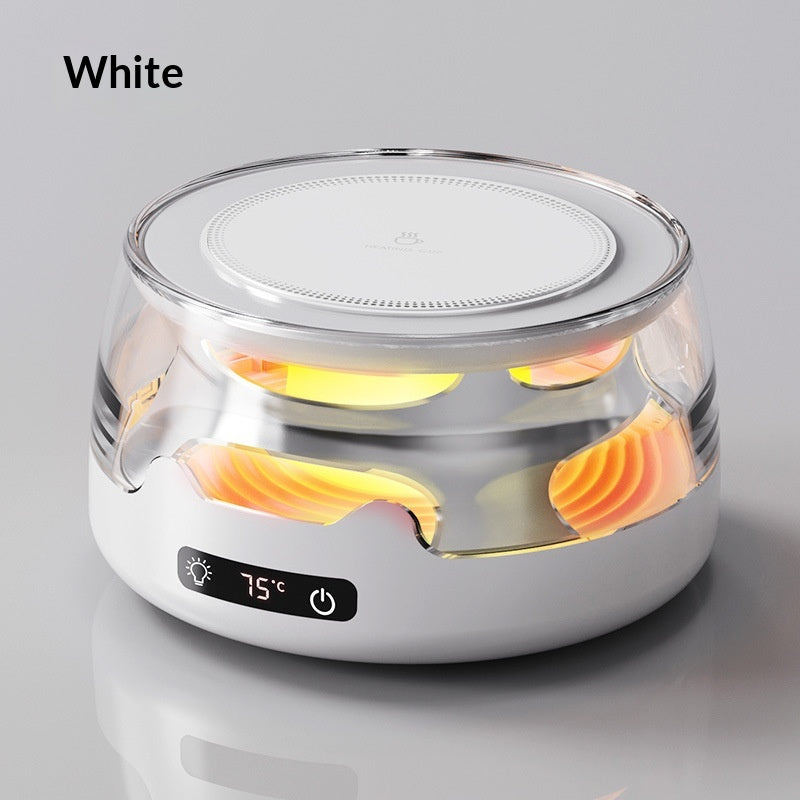 Sous-verre de chauffage thermostatique ménager