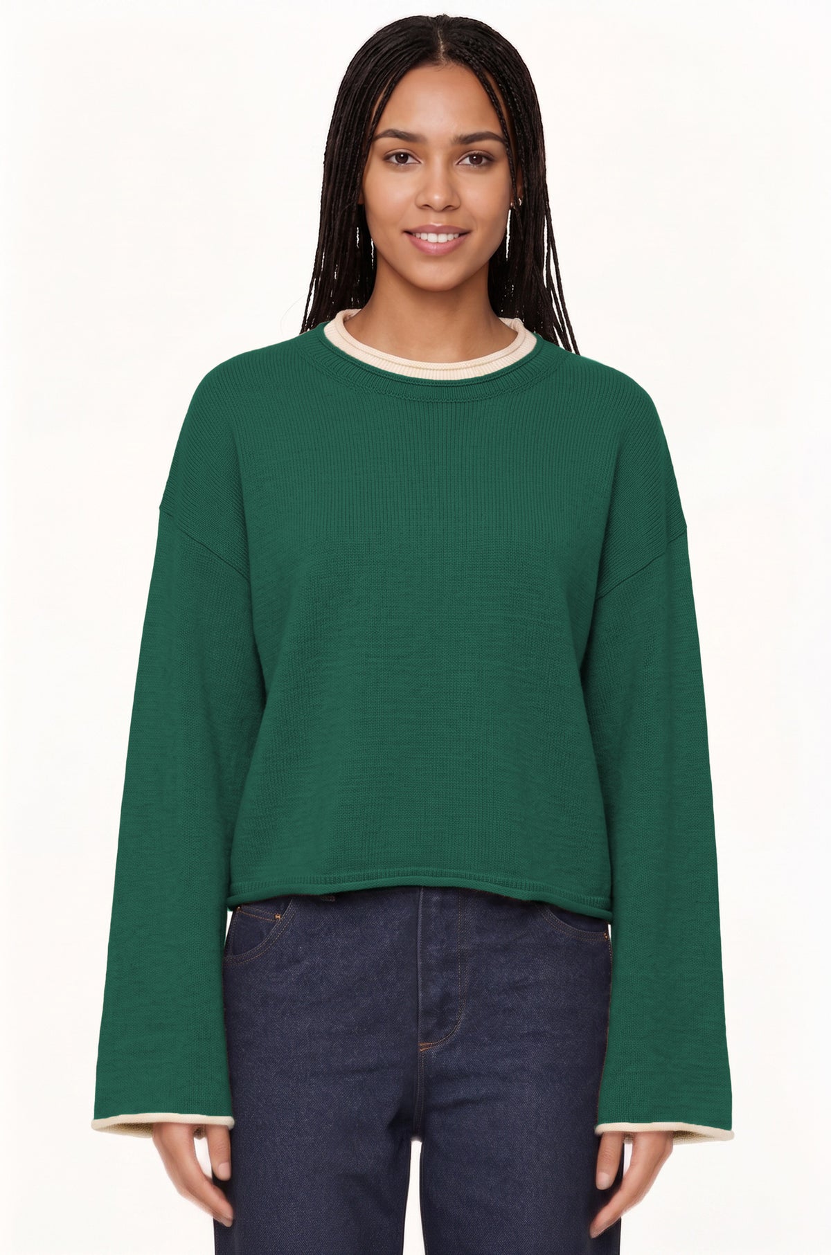 Women's Pullover Round Neck Casual Top