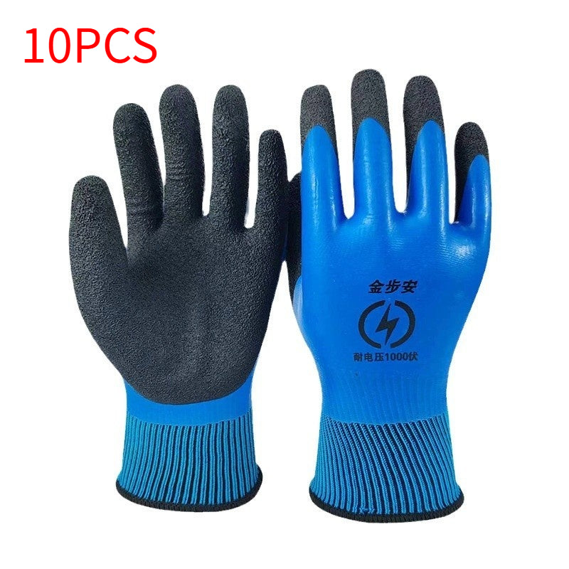 Courroie électrique de Ectrician Protection de sécurité de travail Gants à double face