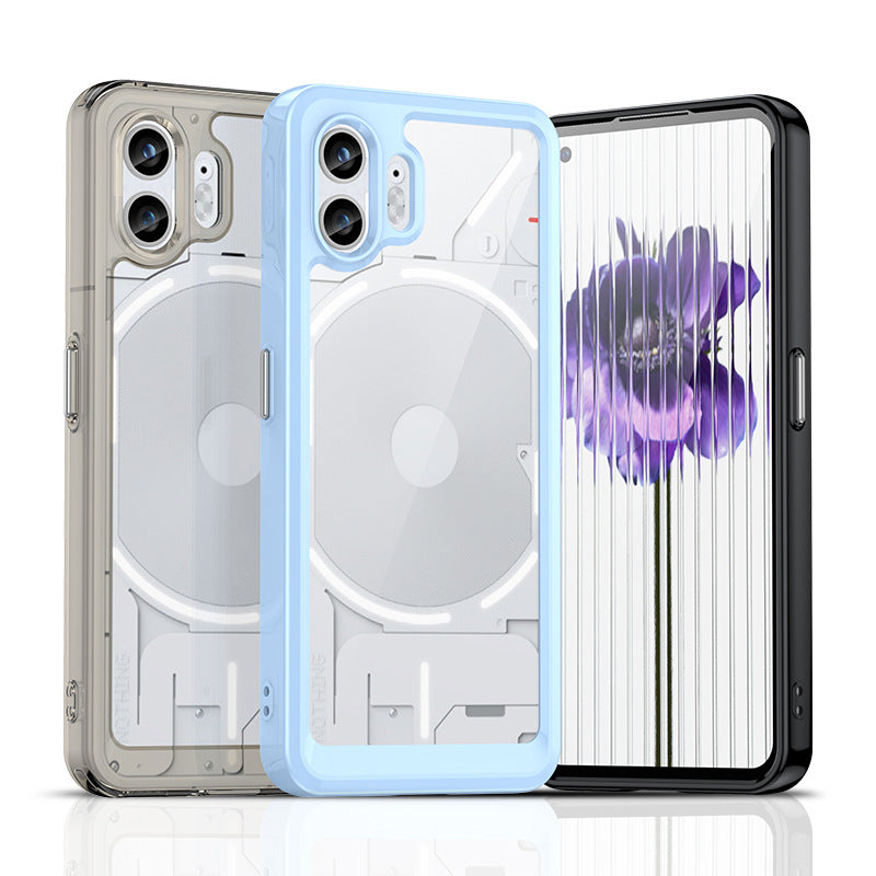 Étui de téléphone tout inclus acrylique résistant à la goutte