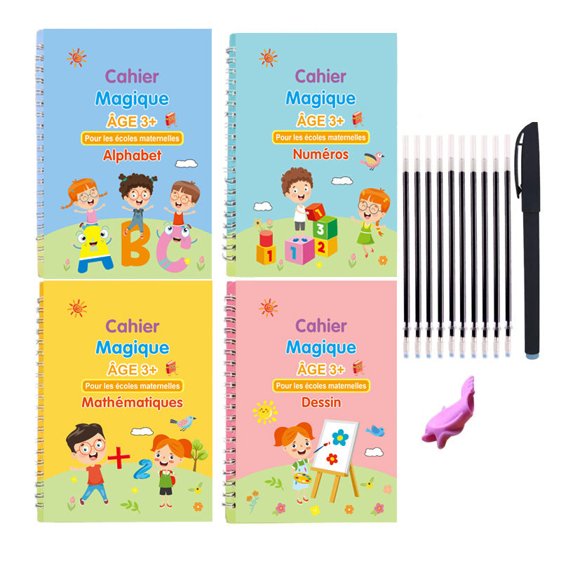 Conseil de pratique de la calligraphie anglaise pour enfants Français Allemand Peinture Magie Anglais