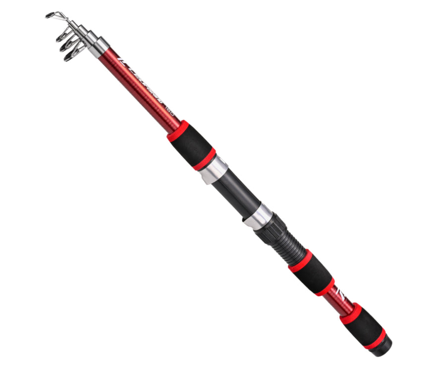 Portable ultra-short pocket short fishing rod suit